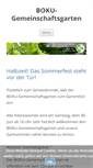 Mobile Screenshot of boku-gemeinschaftsgarten.org